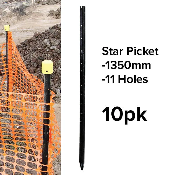 10 x Star Pickets (Smart)