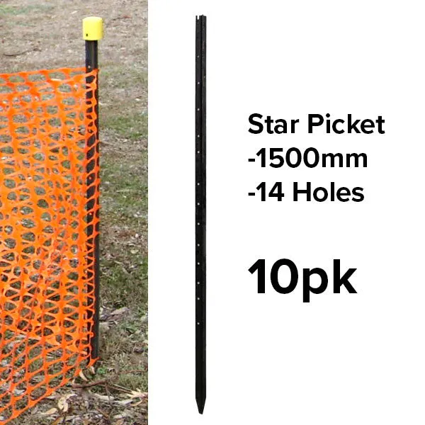 10 x Star Pickets (Smart)