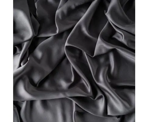 100% Organic Bamboo Fitted Sheet Set A Charcoal