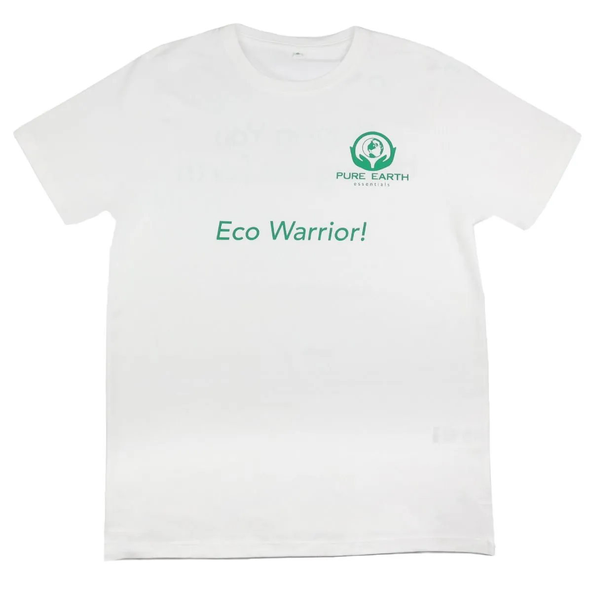 100% Pure Organic Cotton T-Shirt - Eco Warrior