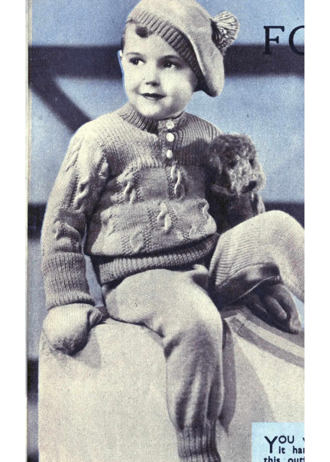 1930s Home Notes Knitting Pattern Booklet • 16 Pages