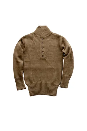 1940's ~ 1950's US ARMY HIGH NECK LOW GAUGE SWEATER 1st TYPE