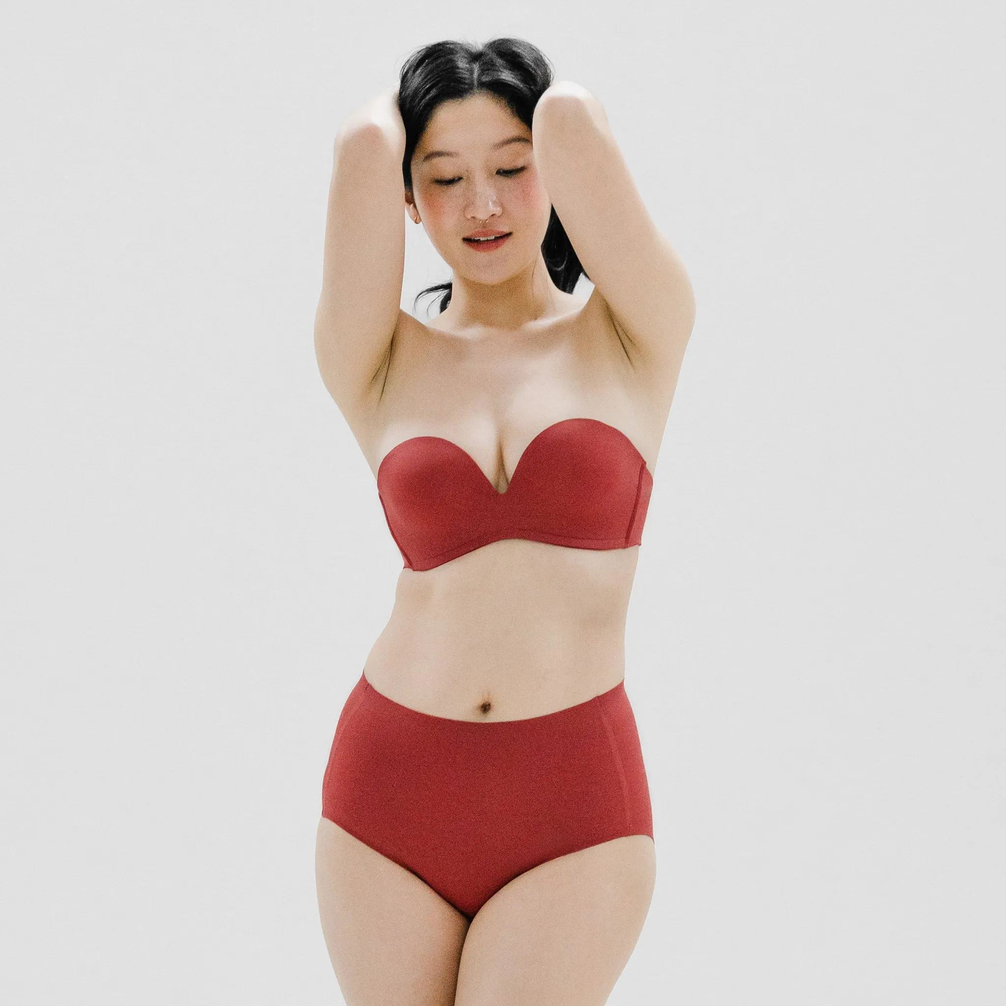 5th Gen 100% Non-Slip Strapless Bra in Cherry Cream (Limited Edition)