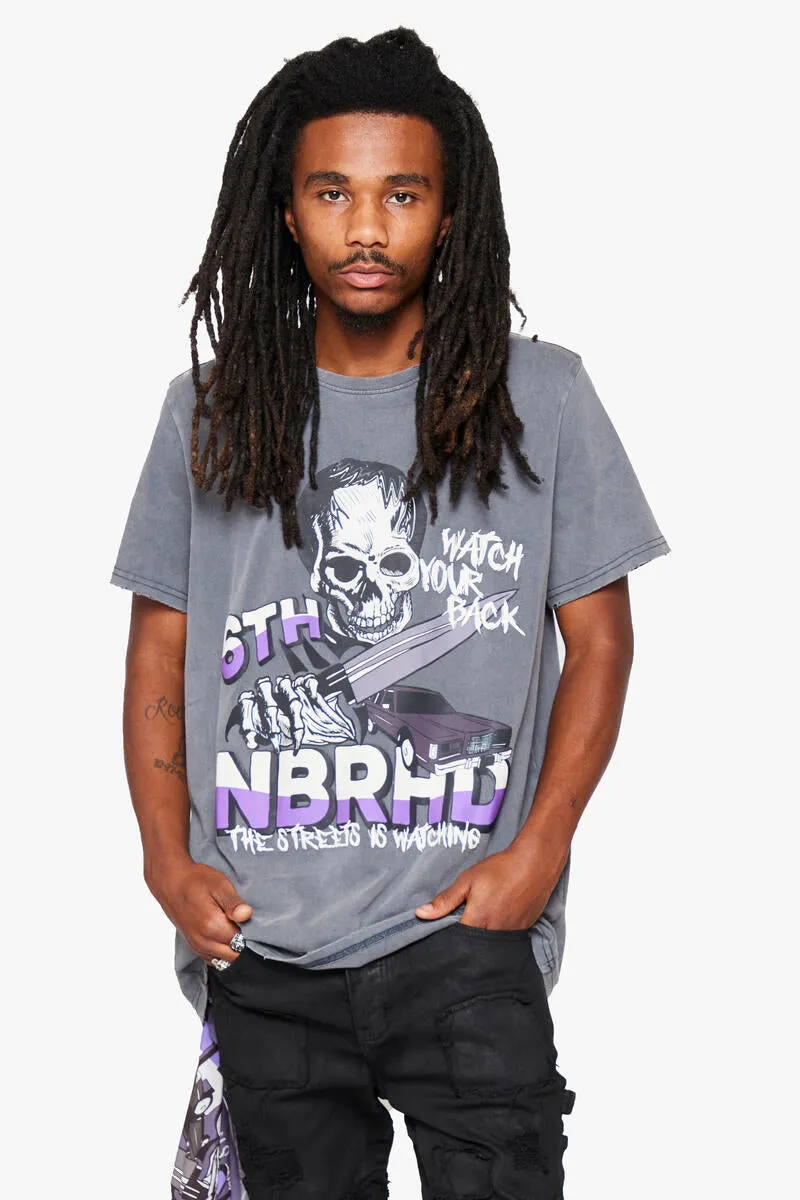 6th NBRHD CREEPER TEE (GRAY)