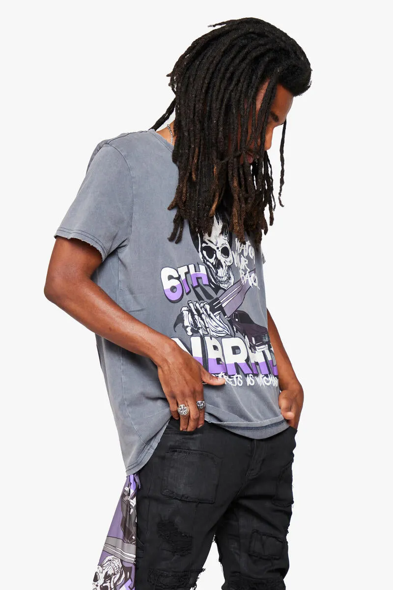 6th NBRHD CREEPER TEE (GRAY)