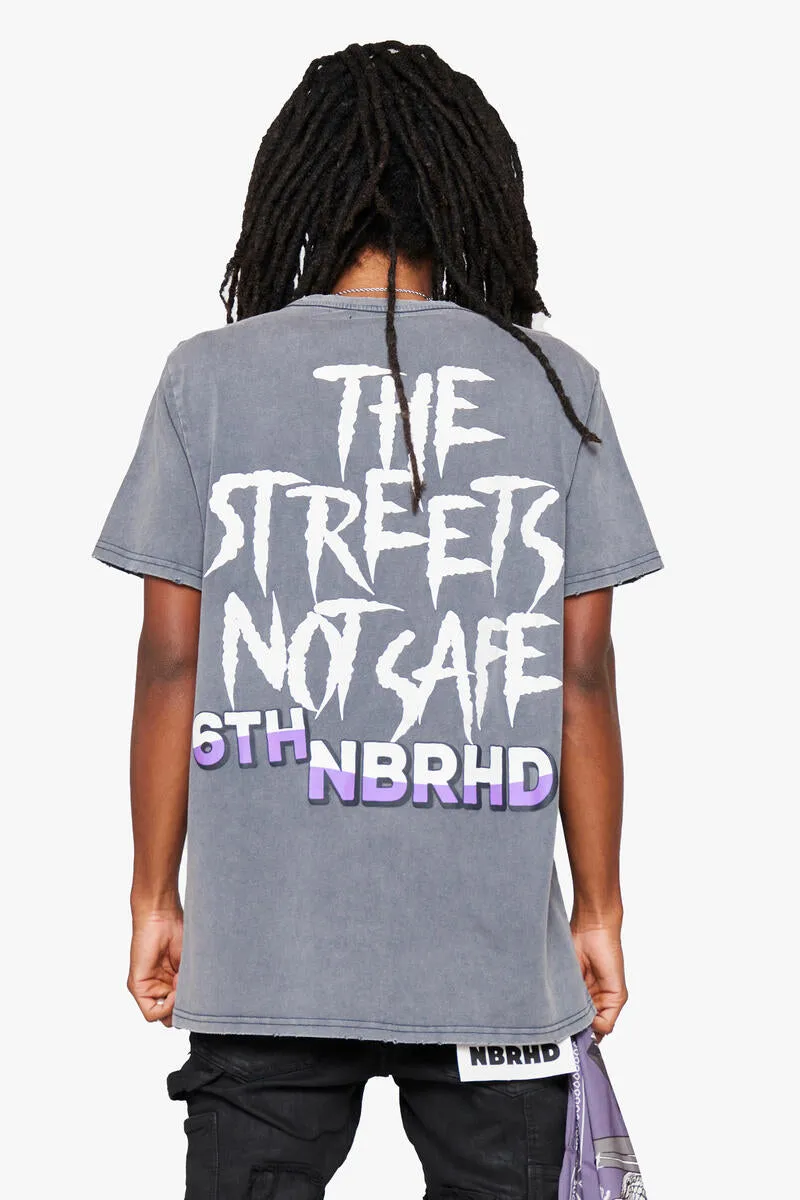 6th NBRHD CREEPER TEE (GRAY)