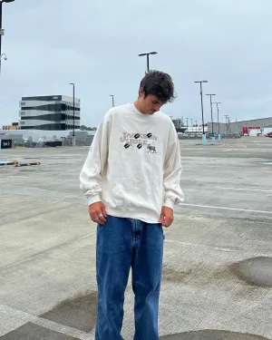 90's Jackson Hole USA Made Embroidered Vintage Sweatshirt Size L