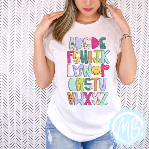A-Z Adult Tee