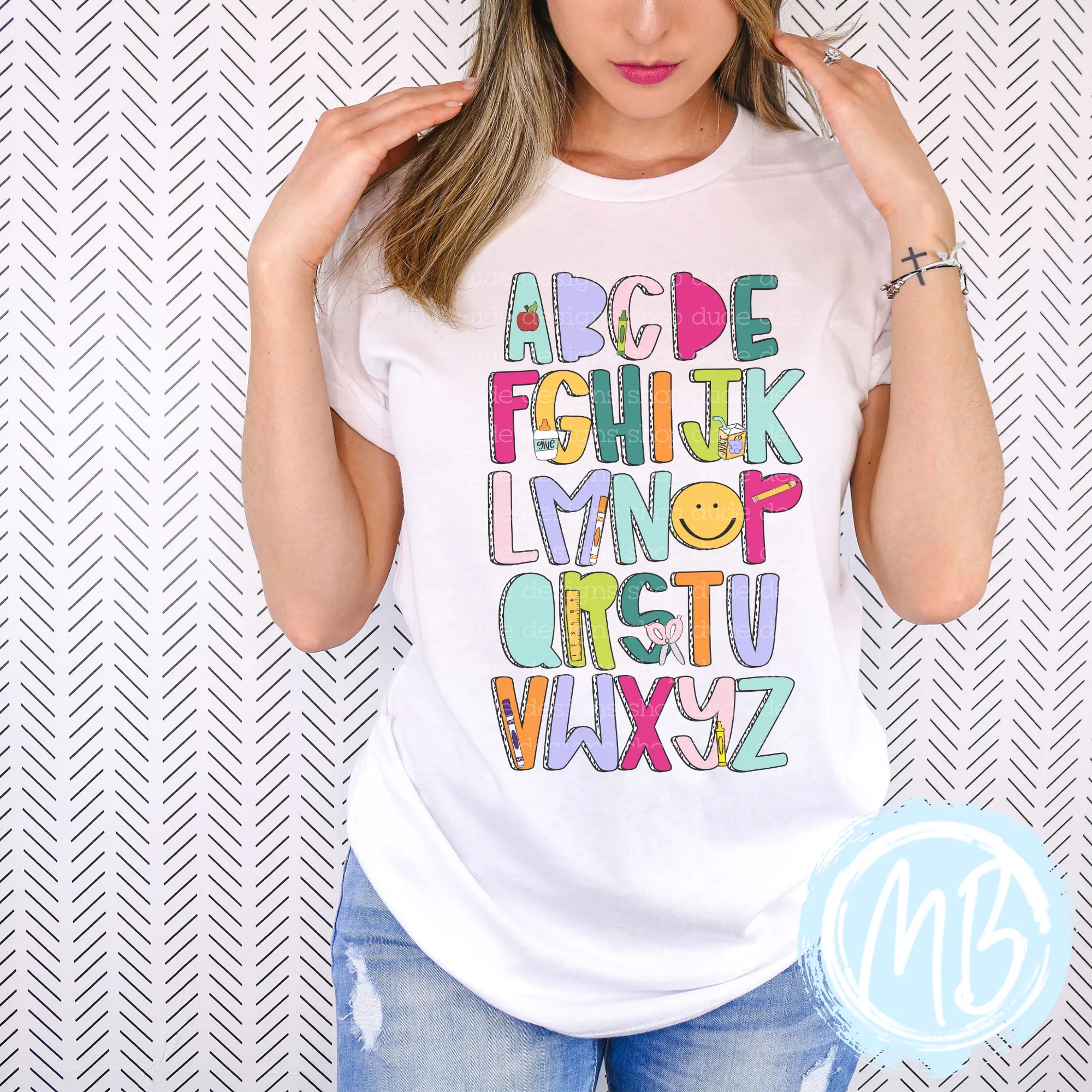 A-Z Adult Tee