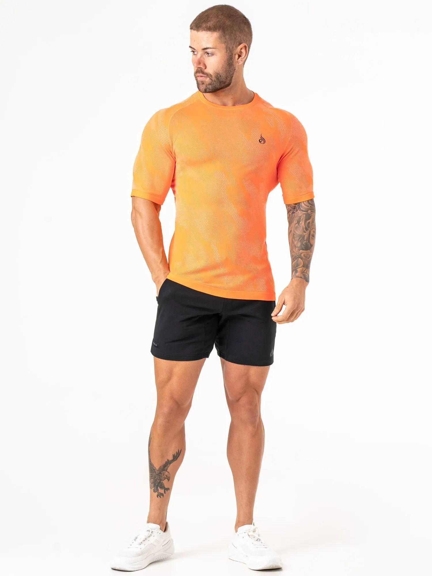 Aero Core Seamless T-Shirt - Orange