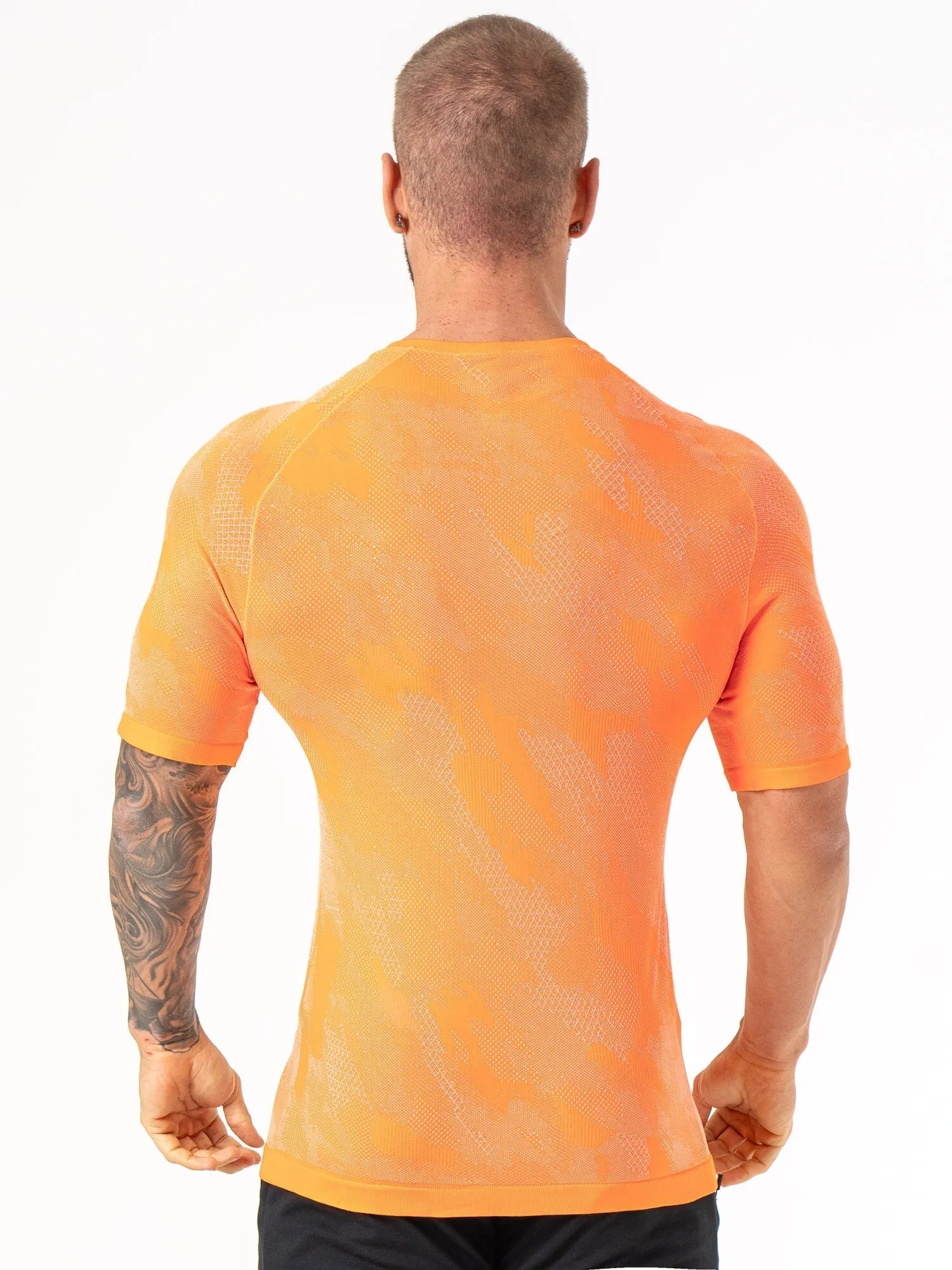 Aero Core Seamless T-Shirt - Orange