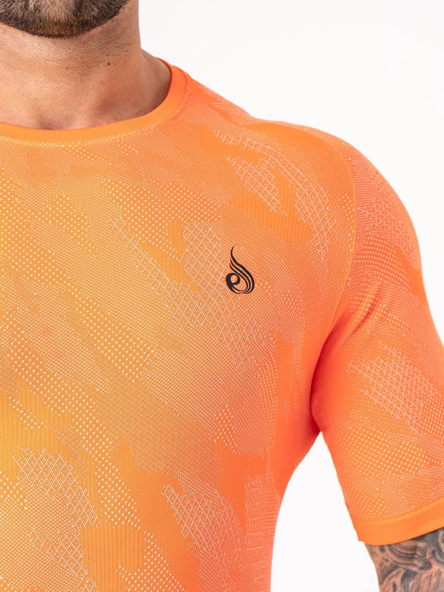 Aero Core Seamless T-Shirt - Orange