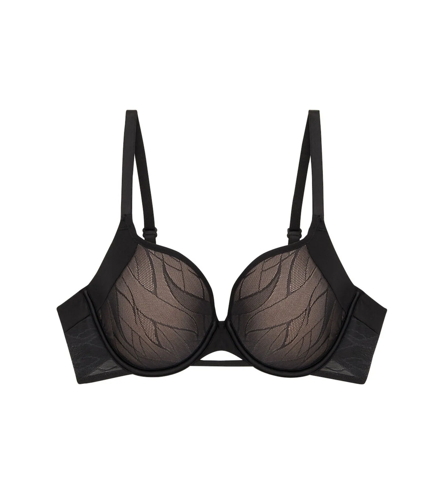 Airy Sensation T Shirt Bra / Black