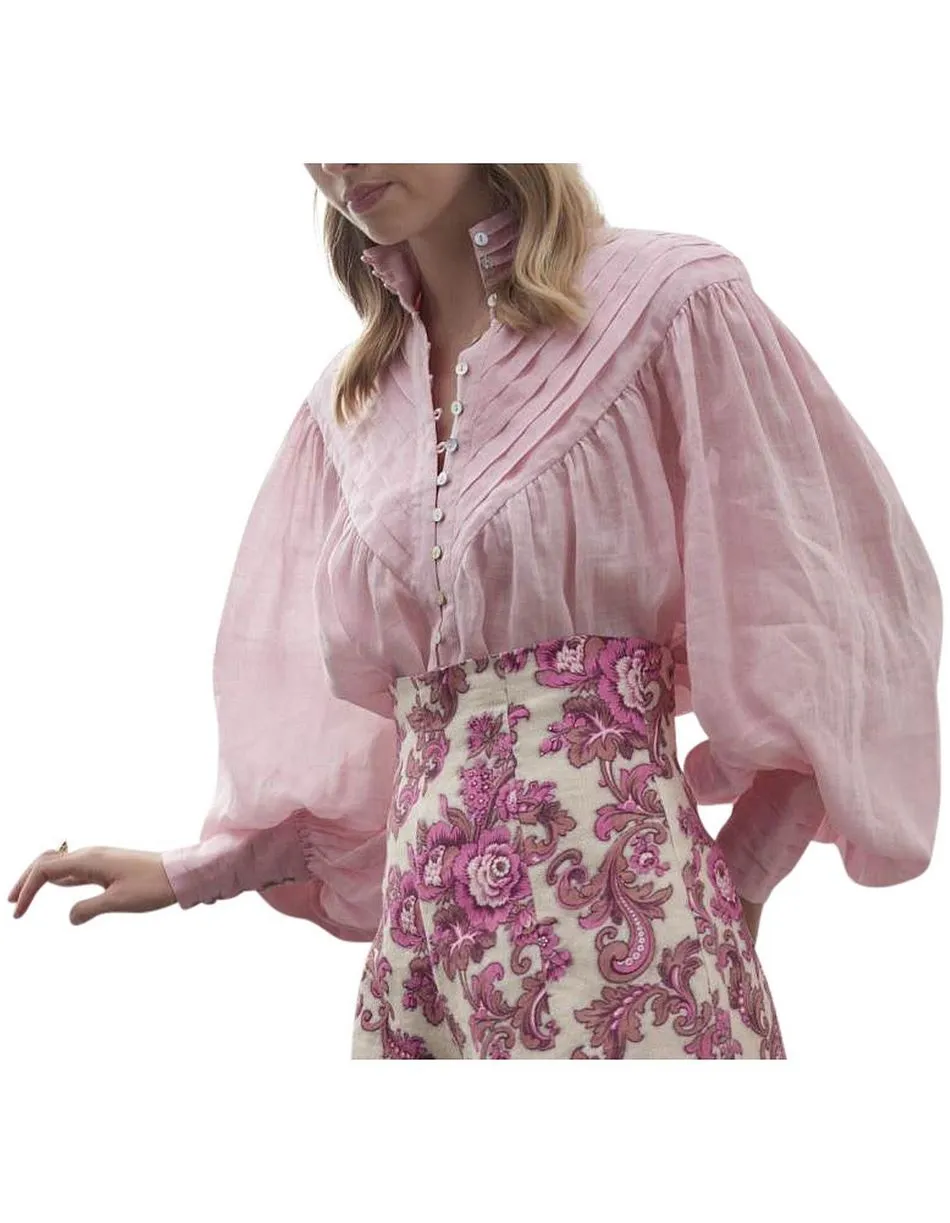 Alemais Halcyon Shirt Candy Pink