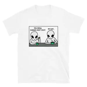 Alien Gossip Classic T-Shirt
