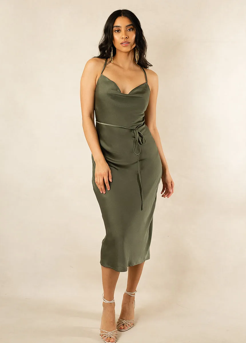 Amanda Bridesmaid Dress in Sage