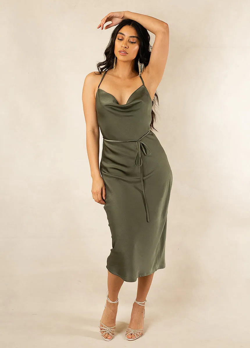 Amanda Bridesmaid Dress in Sage
