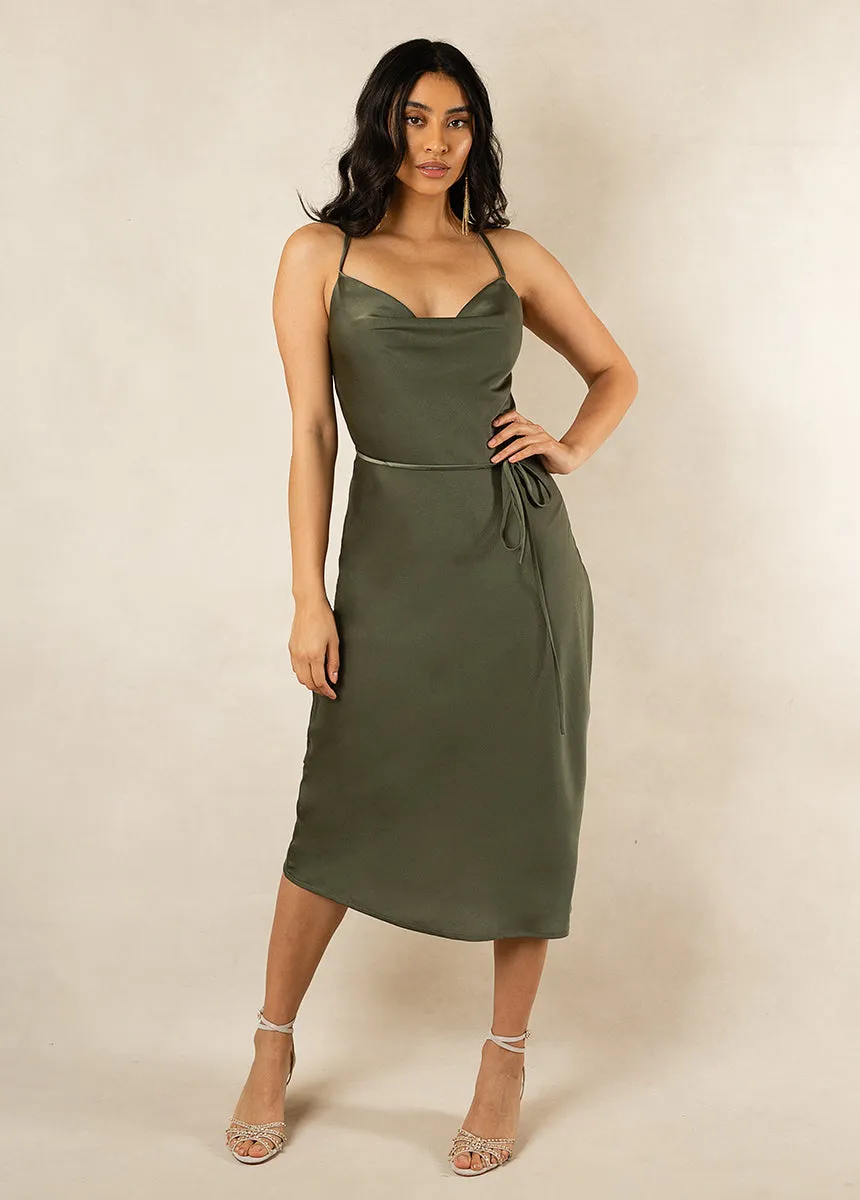Amanda Bridesmaid Dress in Sage