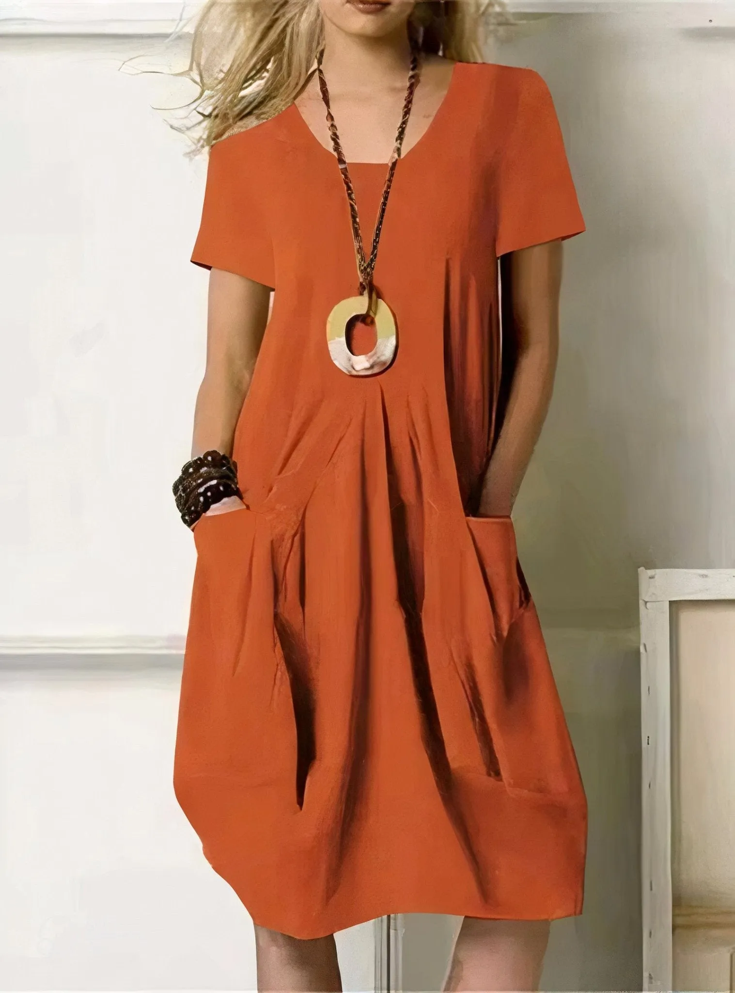 Anette - Relaxed Flow Dress