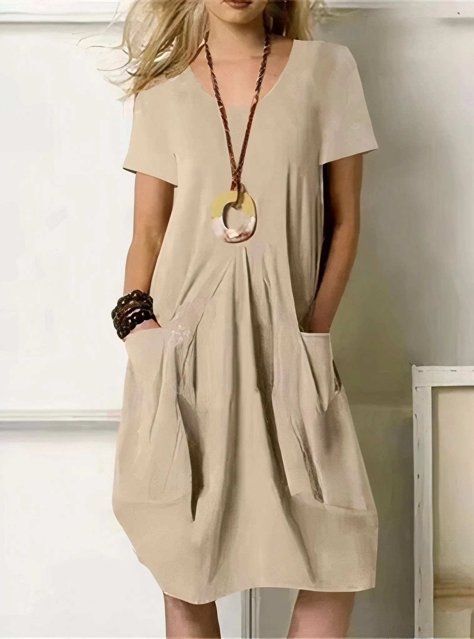 Anette - Relaxed Flow Dress