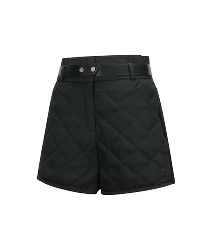 ANEW GOLF Women's Tube Down Set-Up Half Pants - Black