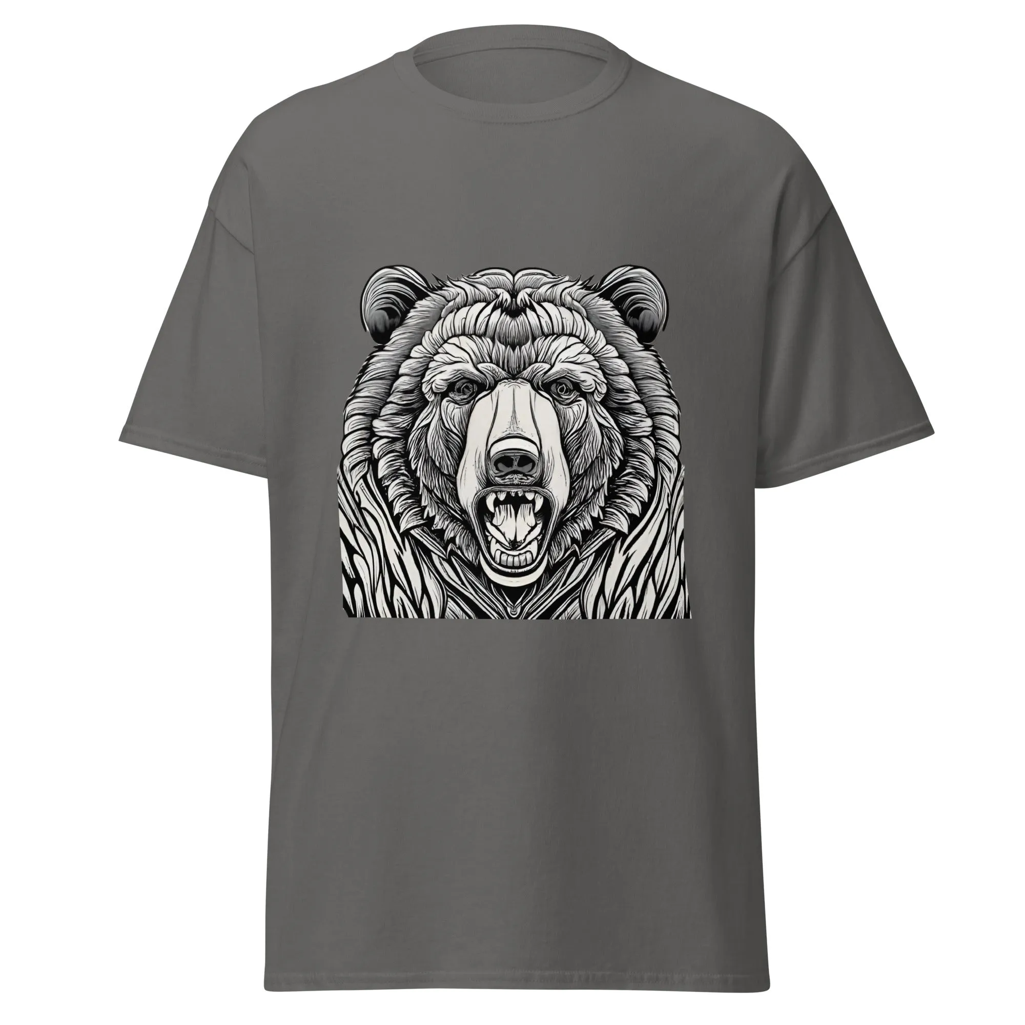 Angry Grizzly Men's Classic Tee (Sizes up to 3x)