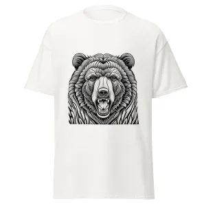Angry Grizzly Men's Classic Tee (Sizes up to 3x)