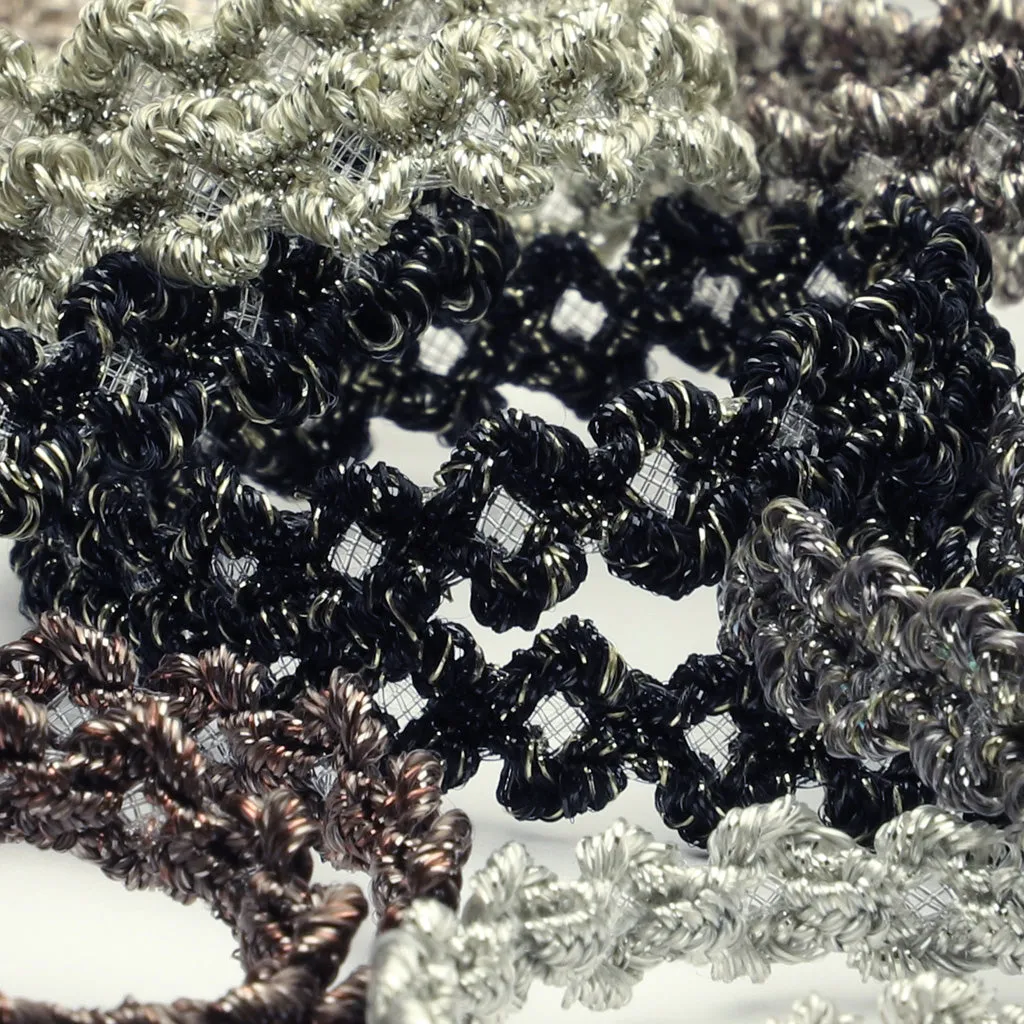 Antique Metallic Trimming Braid #3 Champagne Gold