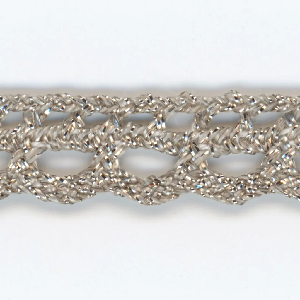Antique Metallic Trimming Braid #4 Pink Gold