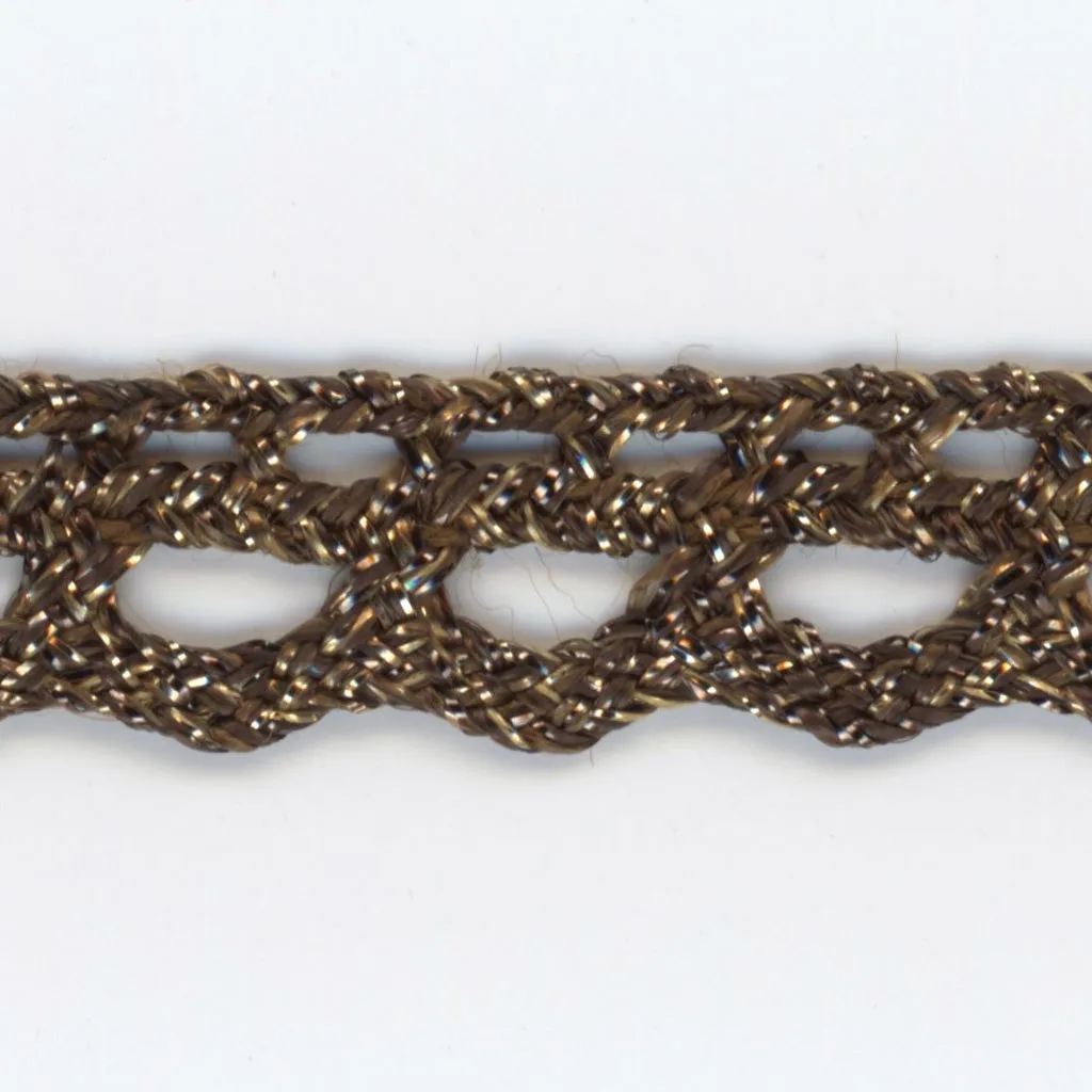 Antique Metallic Trimming Braid #7 Topaz