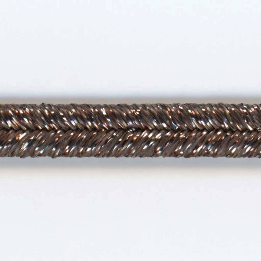 Antique Metallic Trimming Braid #8 Bronze