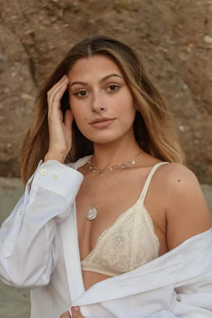 Artemis Slider Choker Necklace, White Rhodium