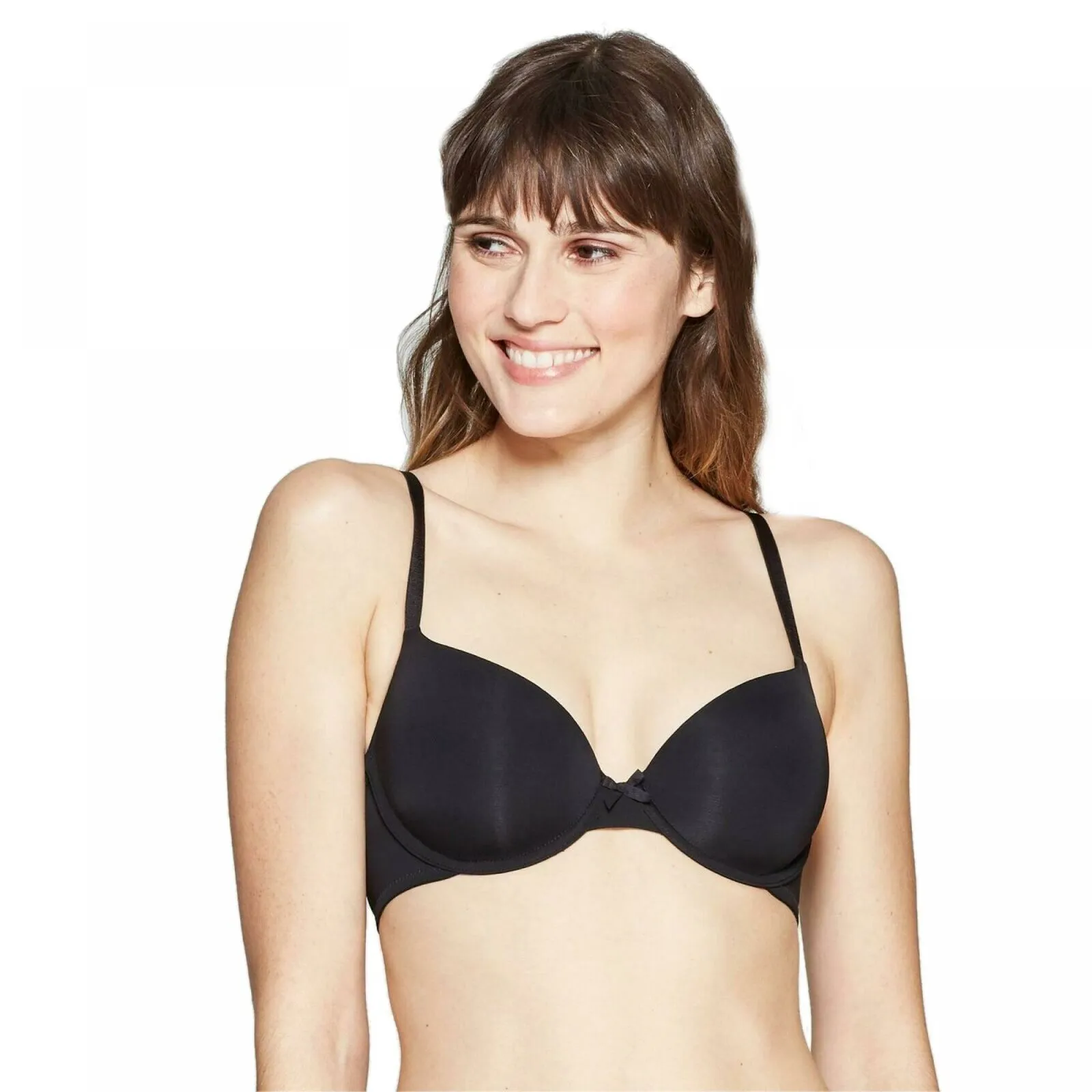 Auden Women's Everyday Lightly Lined Demi T-Shirt Bra