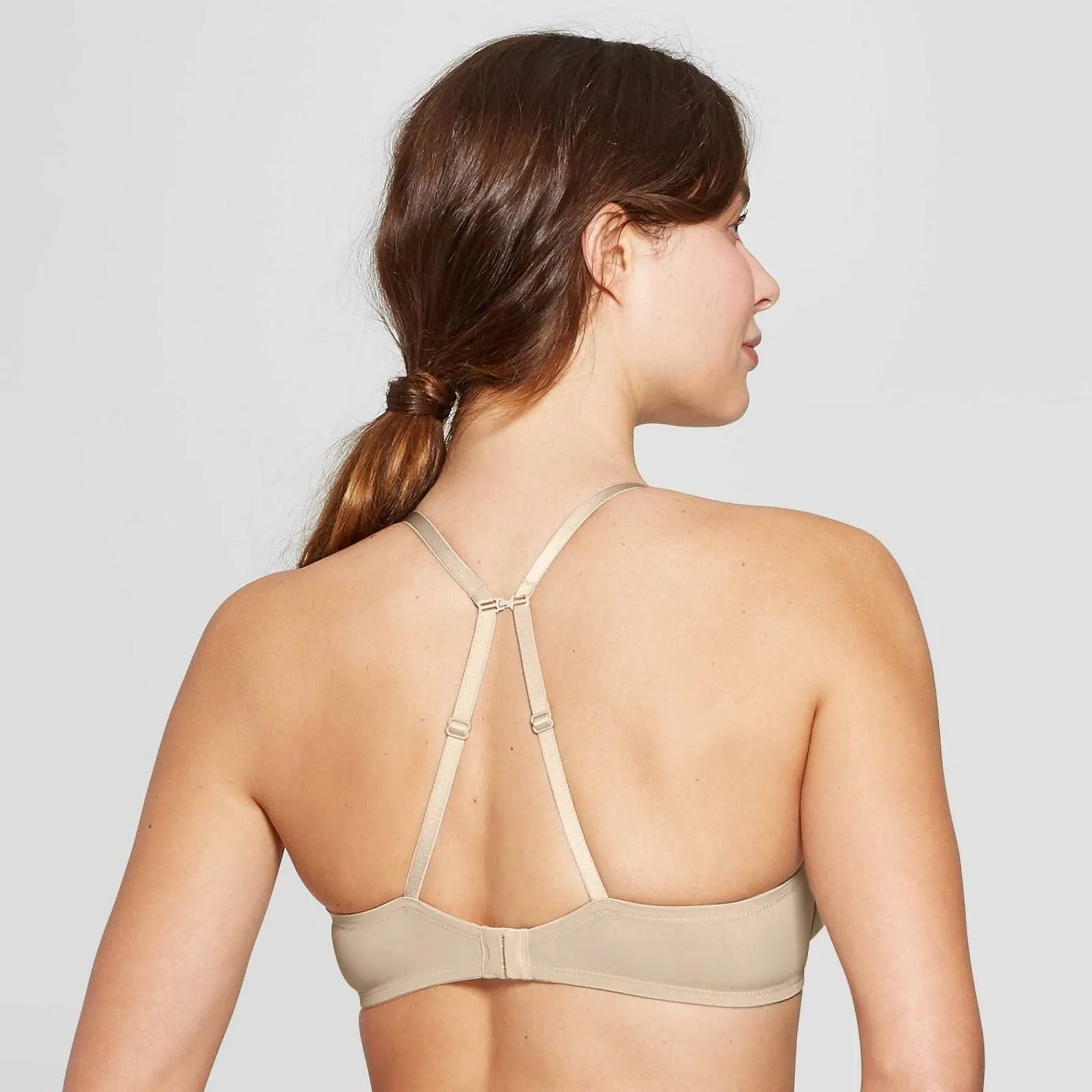 Auden Women's Everyday Lightly Lined Demi T-Shirt Bra