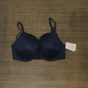 Auden Women's Full Coverage Icon Lightly Lined T-Shirt Bra Smart Blue 36D