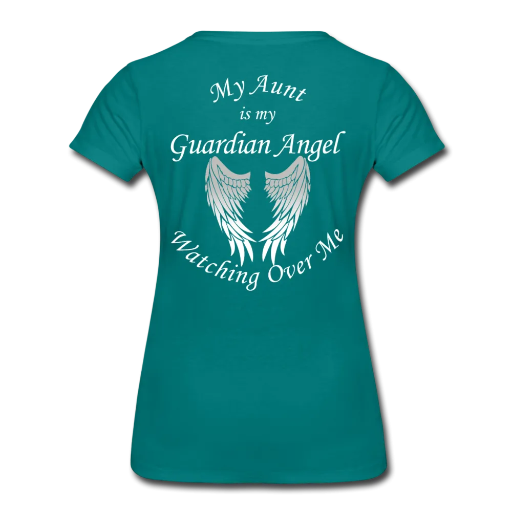 Aunt Guardian Angel Women’s Premium T-Shirt (CK1474W)
