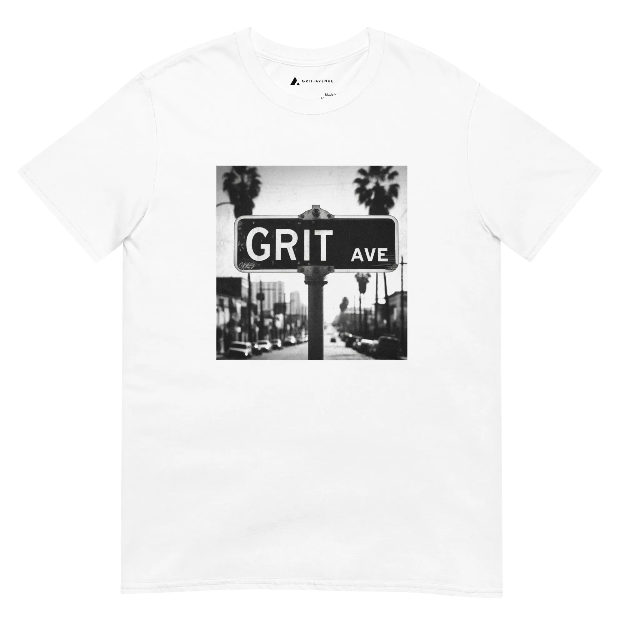 AVENUE - White Short Sleeve Tee