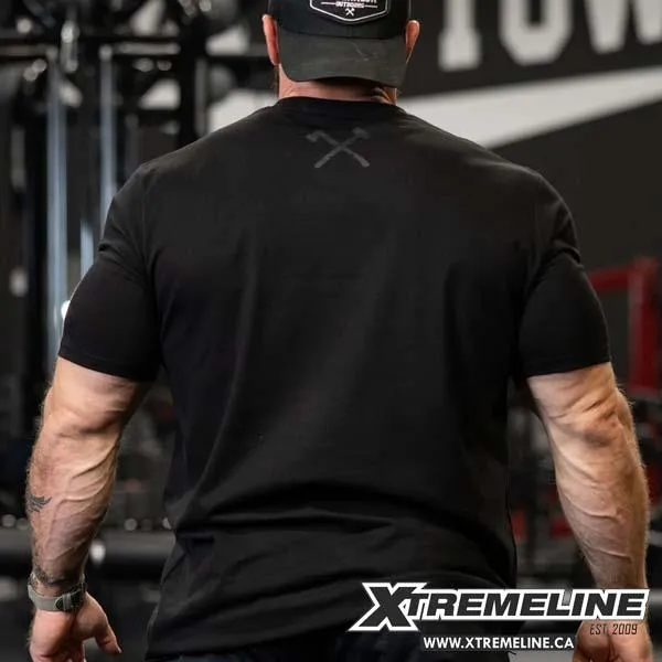 Axe & Sledge Custom Tee, Blackout HWMF