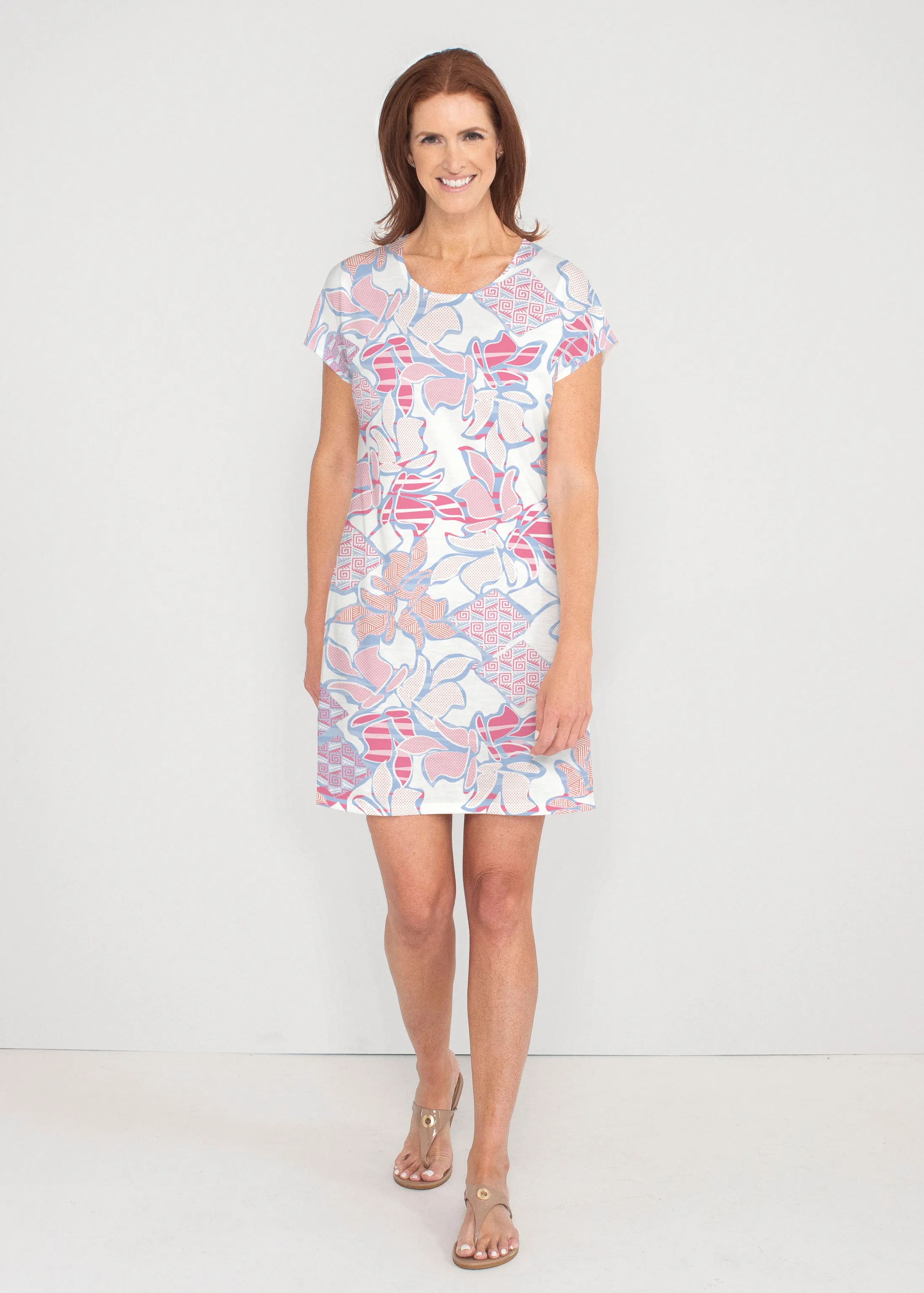 Aztek Sail Peri (8116) ~ Lucy Tee Dress