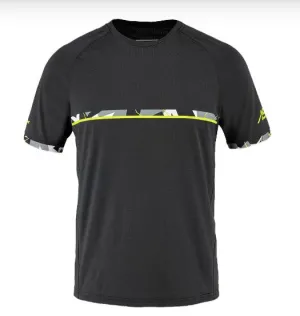 Babolat Men's Aero Crew Neck in Black/Black