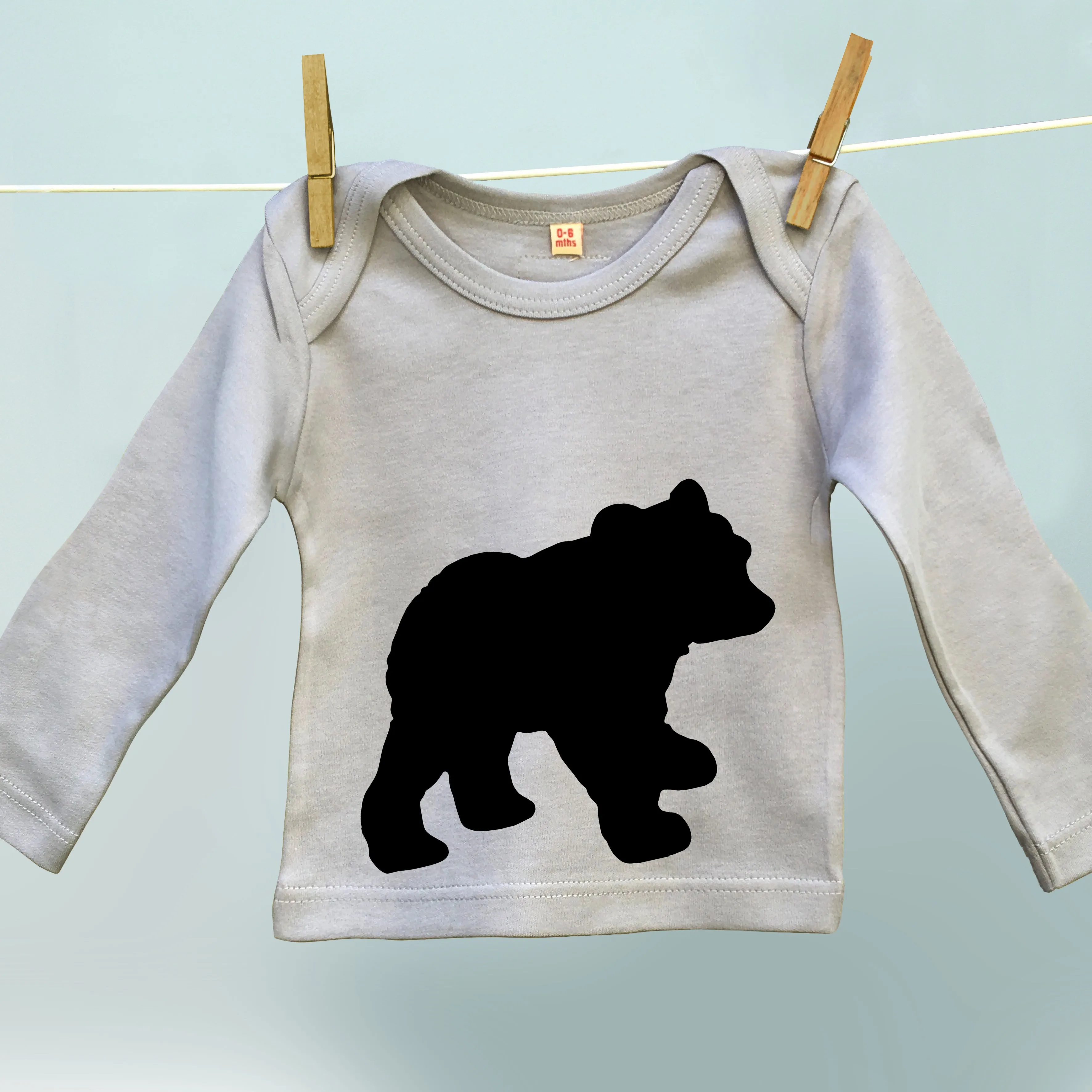 baby bear cub t shirt for baby and child