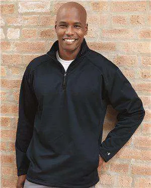 Badger Sport Men's Wicking 1/4-Zip Sweatshirt - 1480