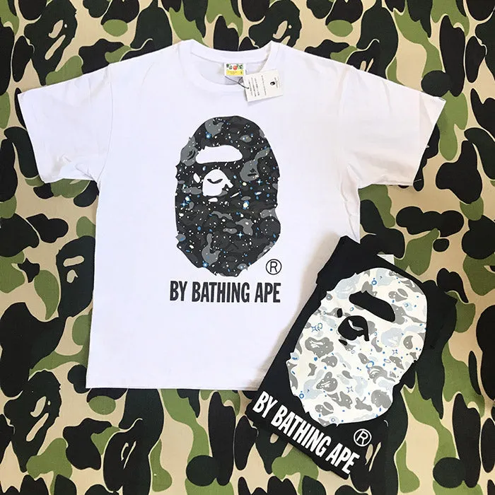 BAPE Glow Camo Big Ape Head T-Shirts