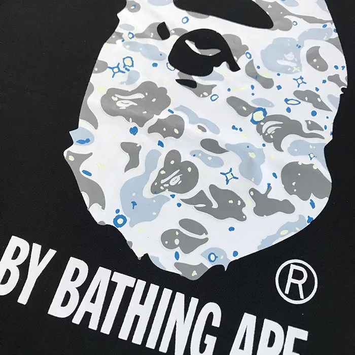 BAPE Glow Camo Big Ape Head T-Shirts