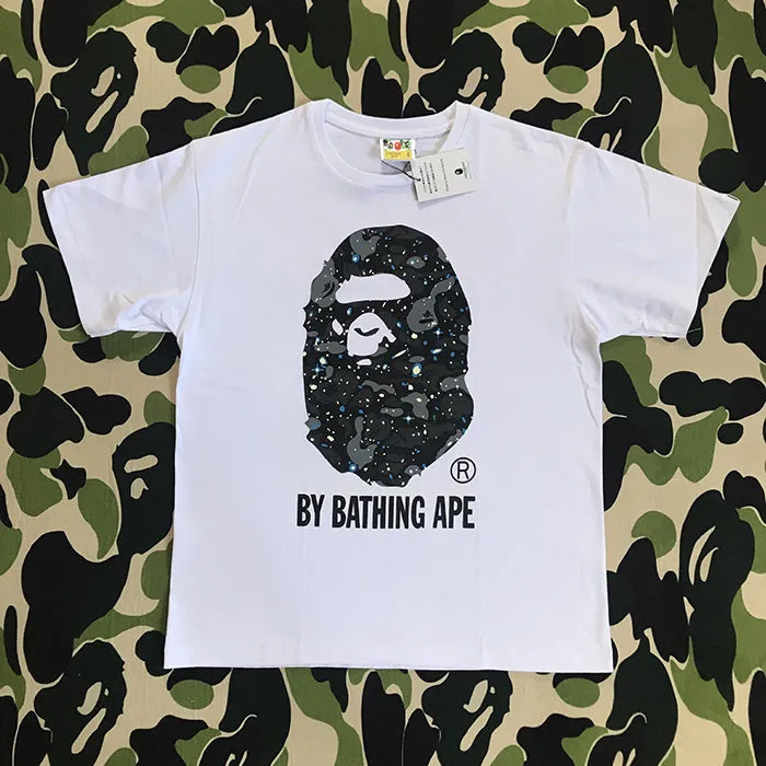 BAPE Glow Camo Big Ape Head T-Shirts