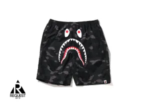 BAPE Shark Beach Shorts "Black"