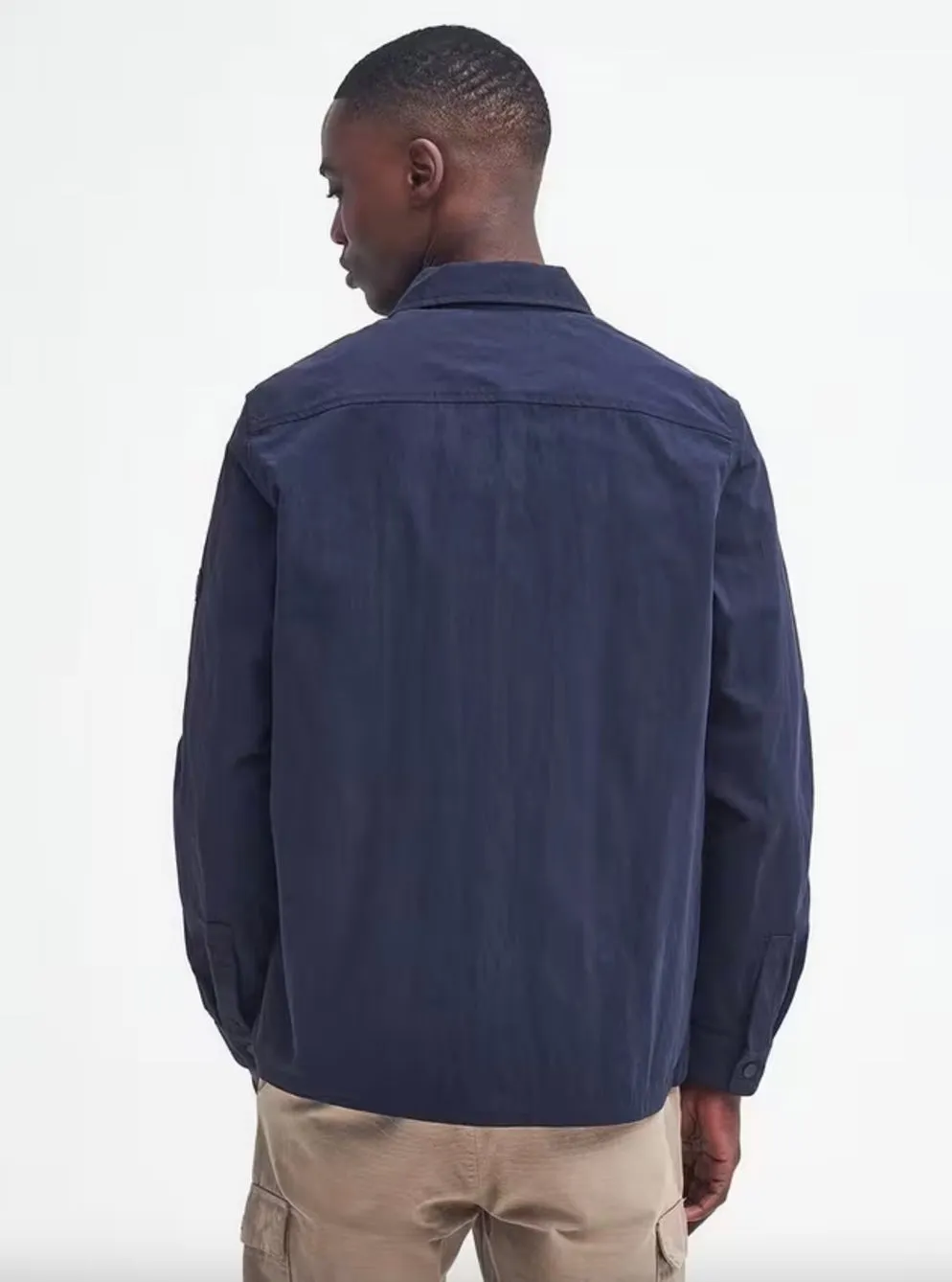 Barbour International Mens Maze overshirt - Navy