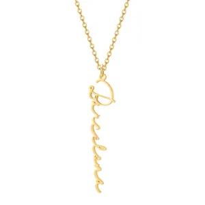 Barcelona - Collier Prénom Vertical
