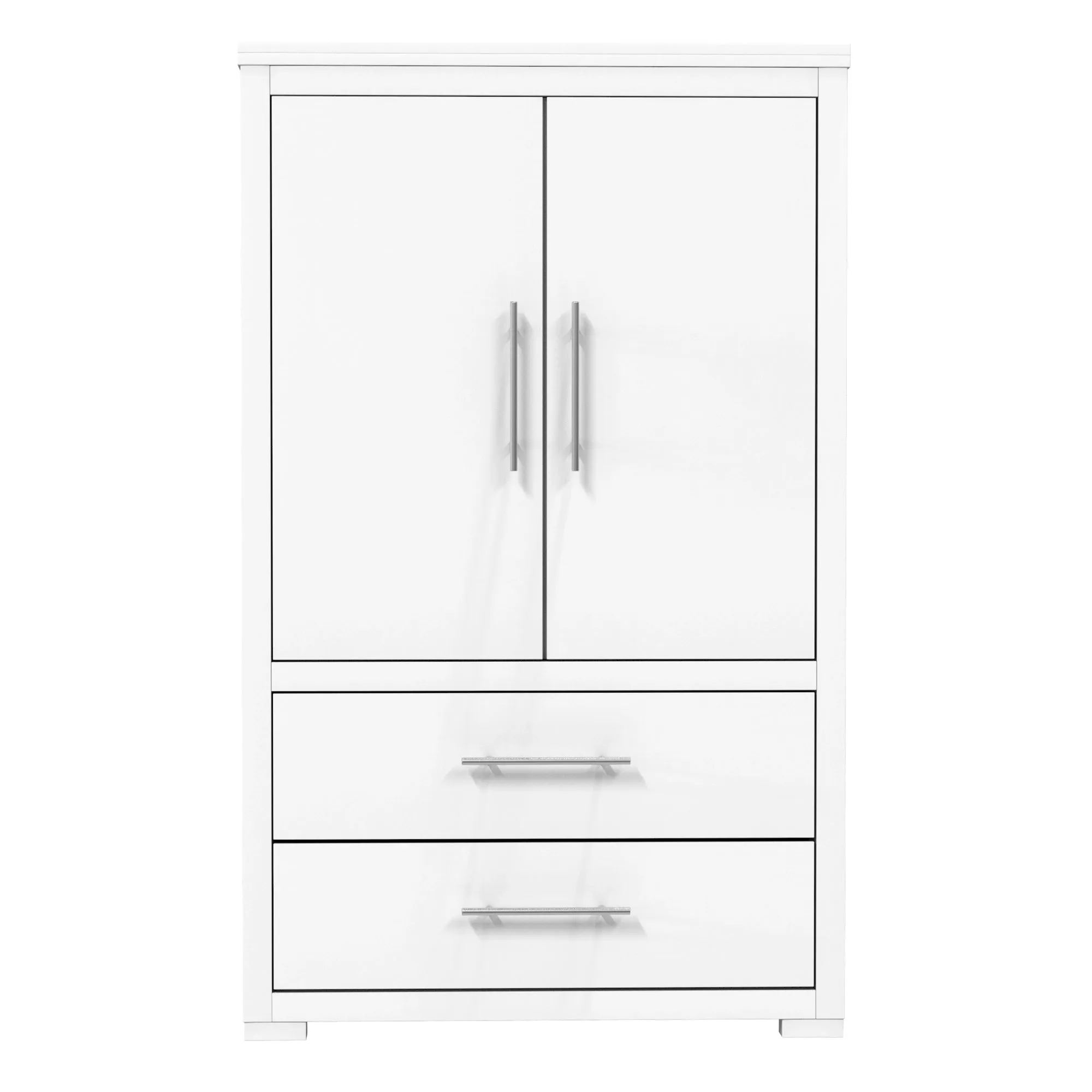 Barton armoire storage organizer, white