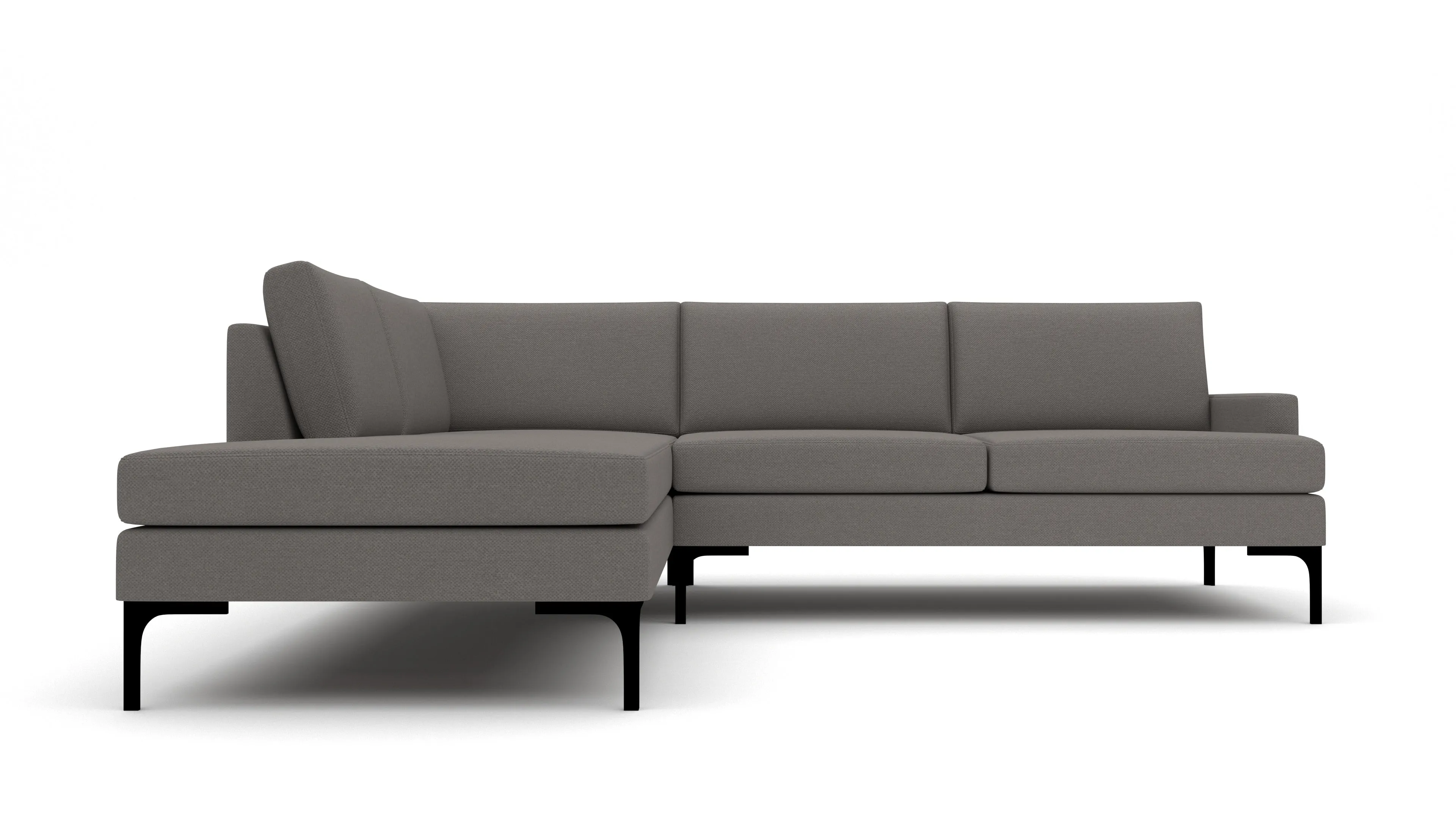Barton Springs 106" Laf Bumper Chaise Sectional